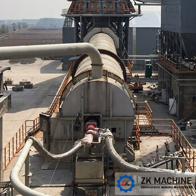 Çelik Endüstrisi Kömür Yakıtlı 200tpd Aktif Kireç Üretim Hattı