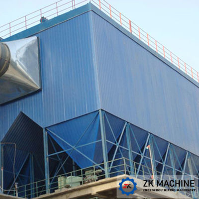 Çimento Metal Fabrikası Büyük Hava Hacmi Tedavisi İçin Darbe Torbası Filtre Toz Toplayıcı