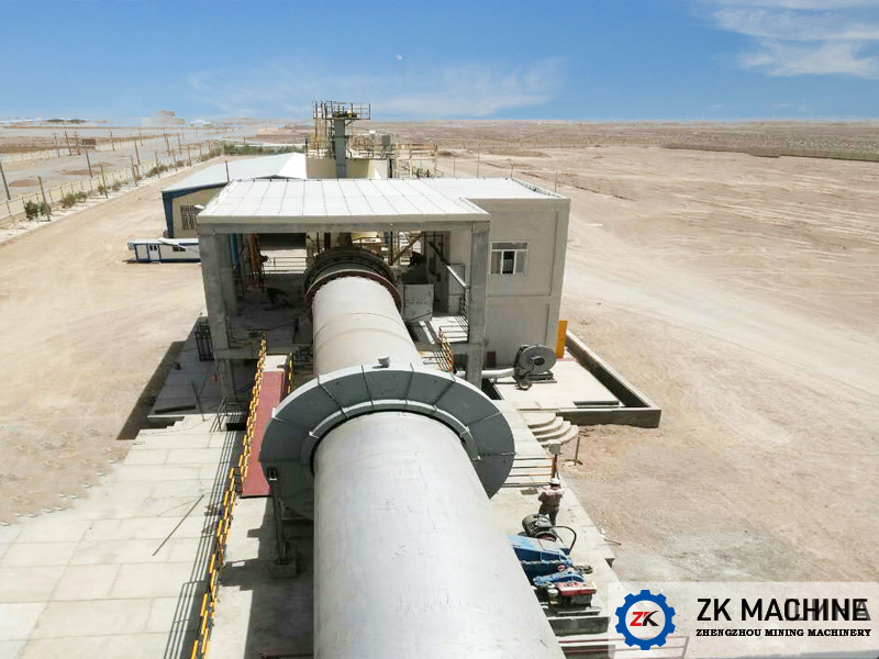 800T/D aktif kireç üretim hattı saha kuruluşu ile satış sonrası hizmet
