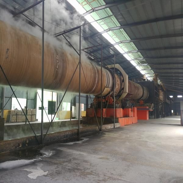 Çinko Tailing Kalsinasyon için Endüstriyel Döner Ofen 3.5x70m Döner Ofen Model PLC Kontrol Sistemi