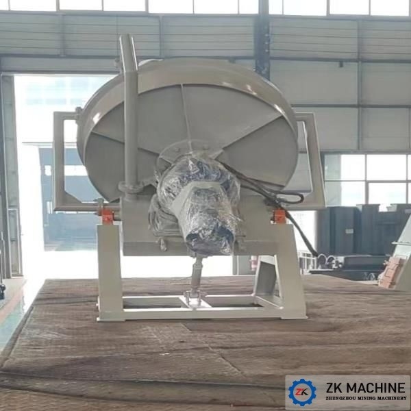 Özel renk tasarımı 12-24 R/min dönme hızı ile kil disk pelletizer