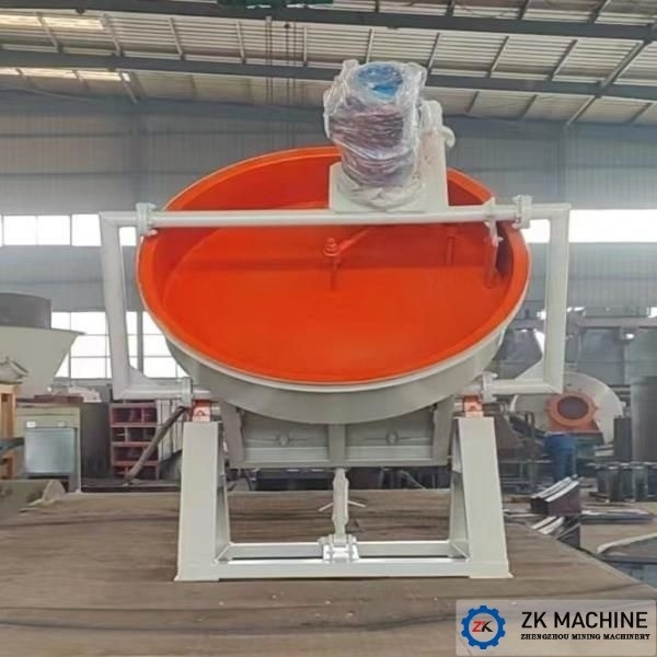 Özel renk tasarımı 12-24 R/min dönme hızı ile kil disk pelletizer