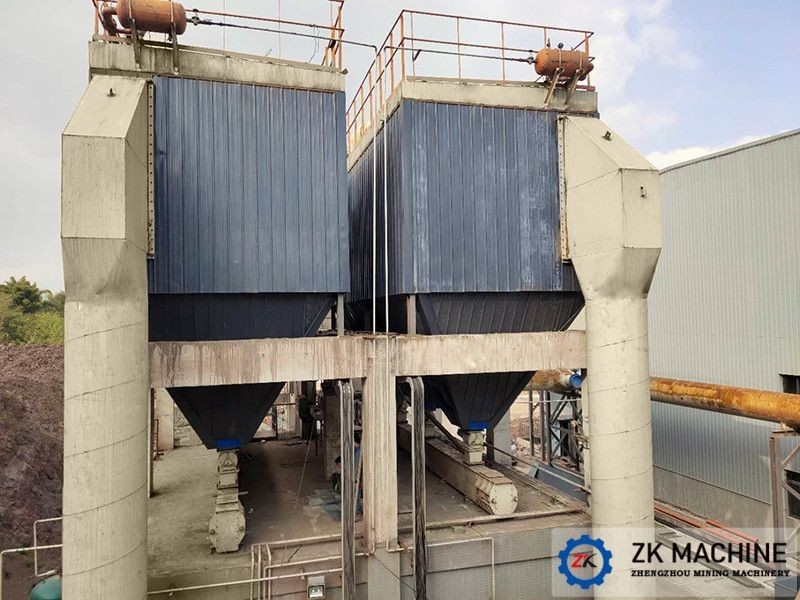 AC motorlu promosyon sement değirmeninde ≤30 Mg/M3 çıkış toz konsantrasyonu olan torba filtresi makinesi