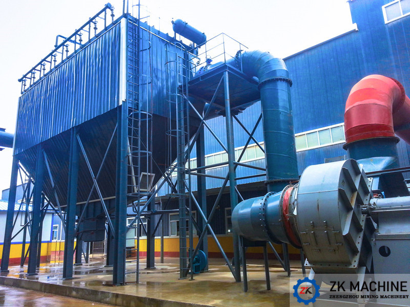 Endüstriyel toz toplama için 93-496m2 filtrasyon alanı olan AC Motor PPC Serisi Jet Pulse Bag Filtresi