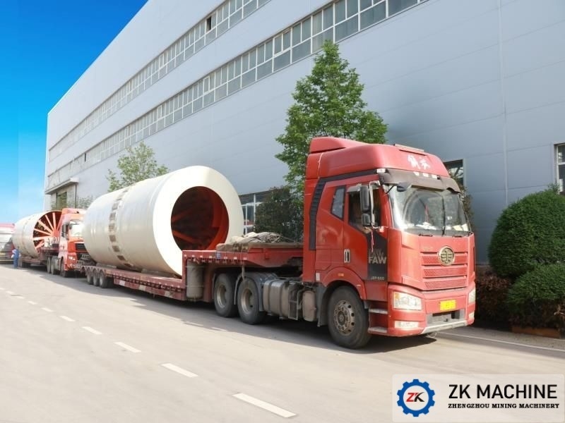2-46t/H Endüstriyel Döner Kurutma Makinesi Mineral Kurutma için PLC Kontrol Sistemi
