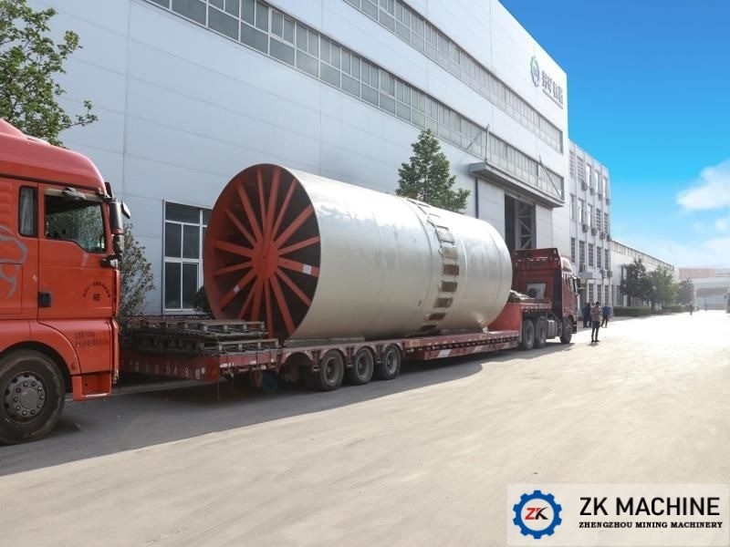 2-46t/H Endüstriyel Döner Kurutma Makinesi Mineral Kurutma için PLC Kontrol Sistemi