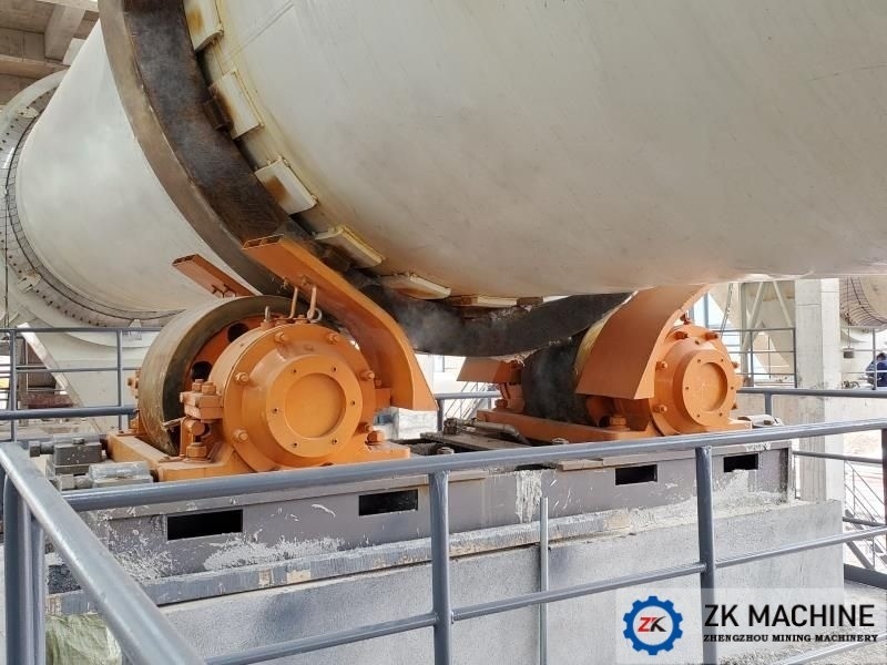 LECA Üretim hattı yedek parçaları ile satılık ceramsite döner fırın