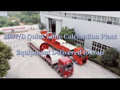 150m Kiln Aktif kireç üretim hattı Şeker pancarı kalıntı çamur işleme üretmek için