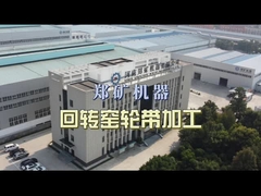 Limestone kalsinasyon üretim hattı için döner fırın ekipmanları