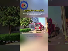 Magnezit Döner Fırın Teslimi