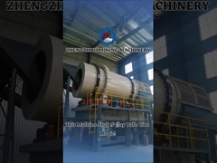 Küçük Ölçekli Üretim Metallurjisi 40t/H Döner Davul Granulatörü