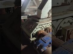 Küçük Parçacık Malzemesi Dia 275mm 5.8TPH Çift Rol Granulatör